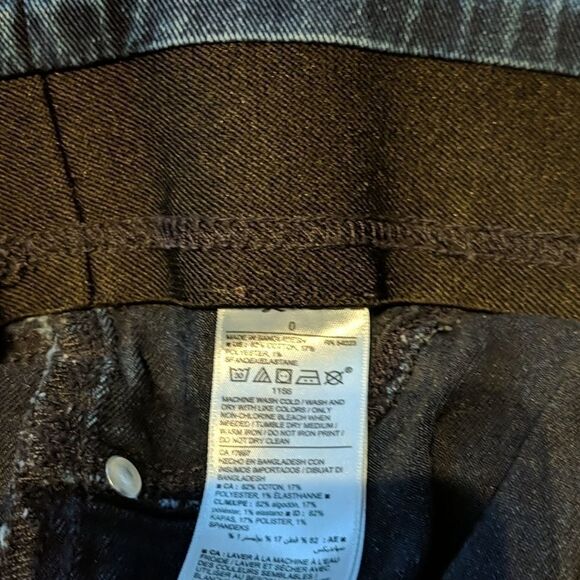 Old Navy pull on super skinny jeggings Sz 0EUC - Picture 8 of 8